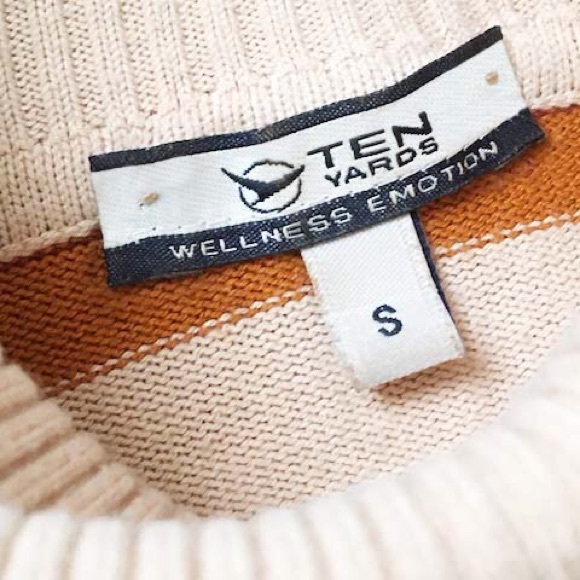 TEN YARDS Multi-Striped Turtleneck - Picture 7 of 10